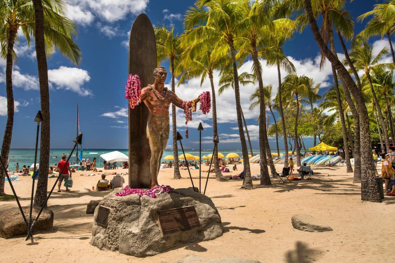 Cozy Waikiki Studio At Aqua Aloha Surf Honolulu Bagian luar foto
