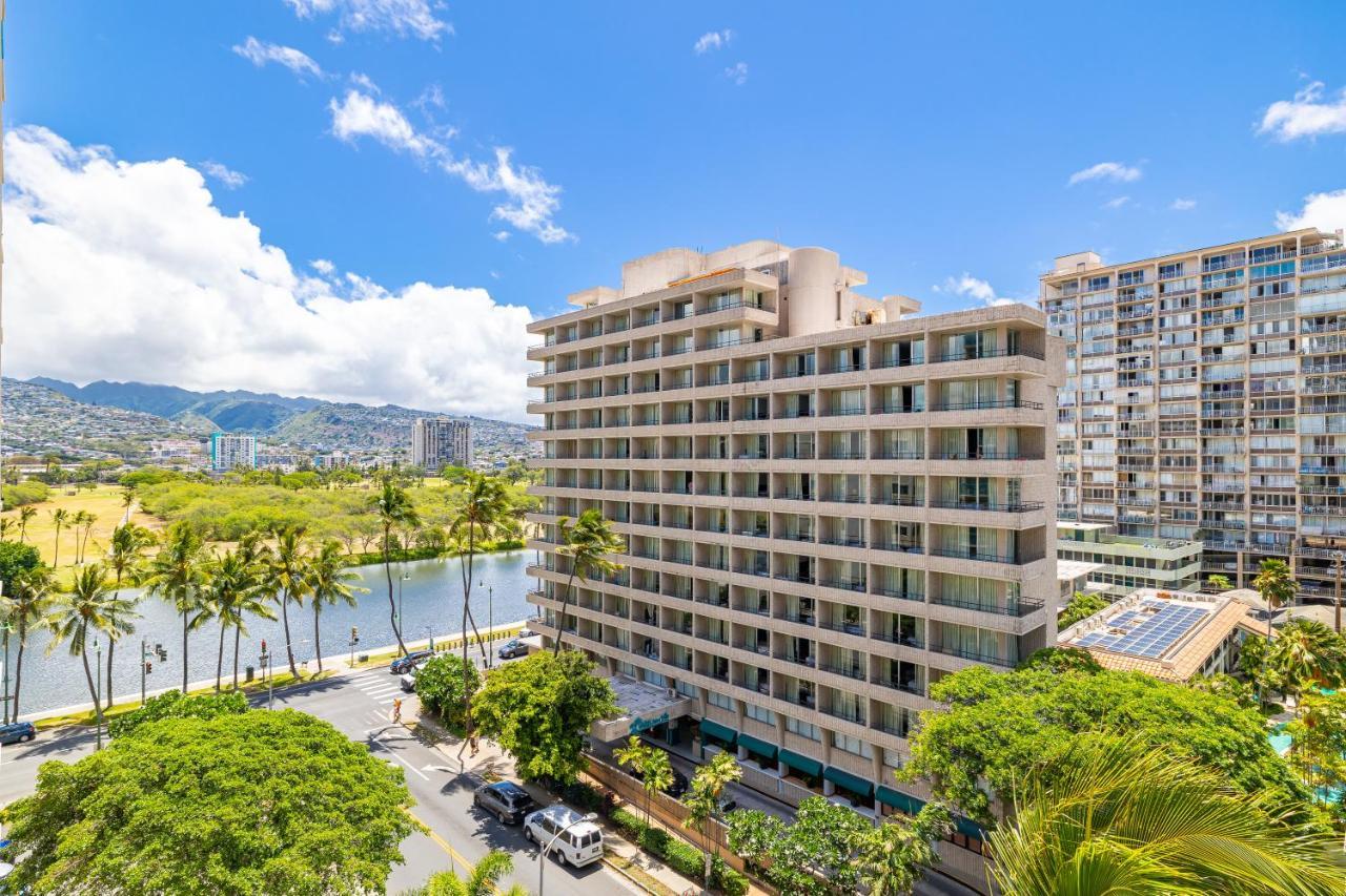 Cozy Waikiki Studio At Aqua Aloha Surf Honolulu Bagian luar foto